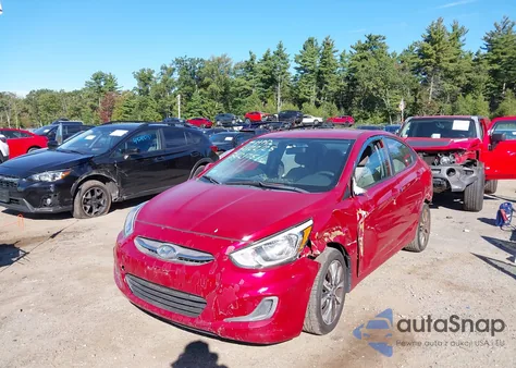 2017 Hyundai Accent Value Edition из США, поврежденный, VIN KMHCT4AE4HU362175